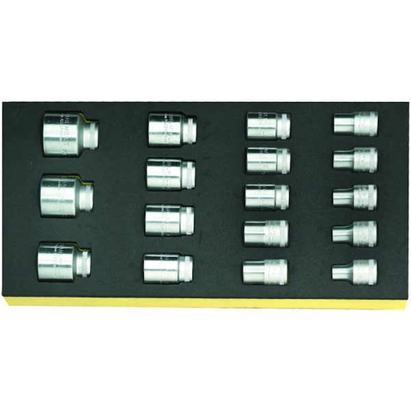 Sockets i.TCS inlay No.TCS 52/17 1/3-tray17-pcs.